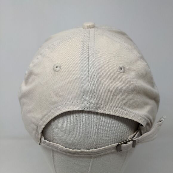 BlueLinx Men's Slideback Hat Tan Adjustable Embroidered Logo Tech - Picture 5 of 7
